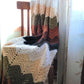Mocha Ripple Crochet Throw - Crochet Pattern
