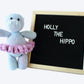 Holly the Hippo - Crochet Pattern