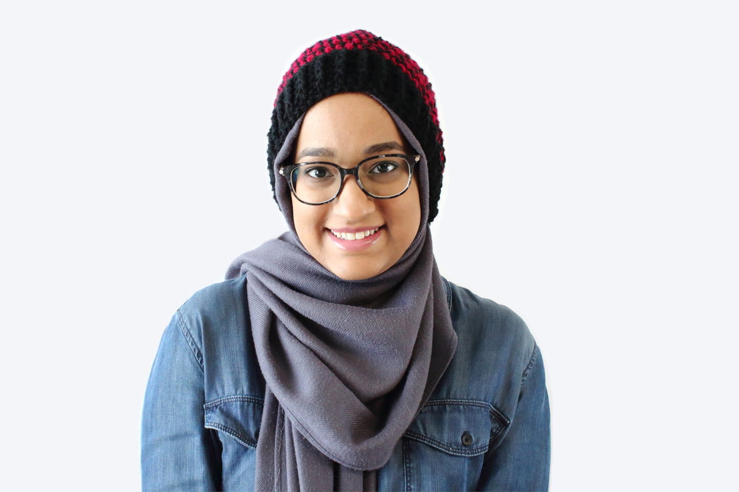 Houndstooth Beanie - Crochet Pattern