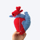 Realistic Heart - Crochet Pattern