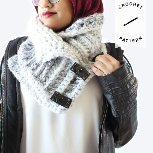 Stormborn Crochet Cowl - Crochet Pattern