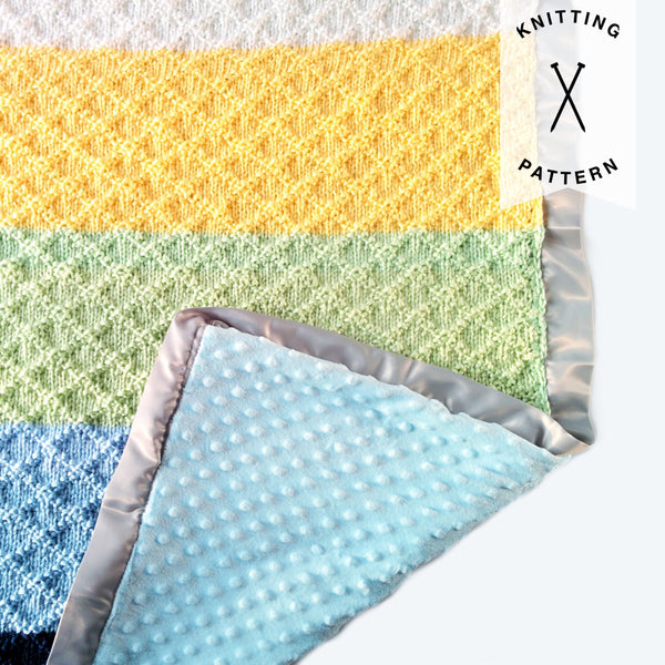 Dina Baby Blanket - Knitting Pattern