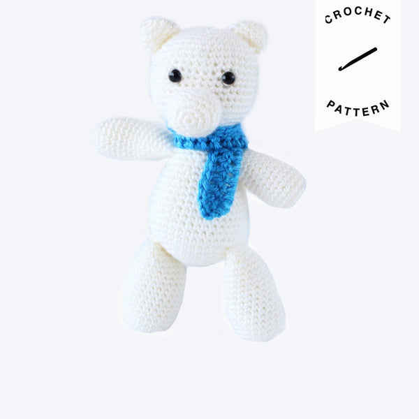 Alexei the Polar Bear - Crochet Pattern