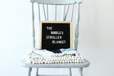 Bobbles Stroller Baby Blanket - Crochet Pattern
