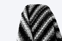 Rainy Days Crochet Throw - Crochet Pattern