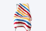 Stripey Days Baby Blanket - Crochet Pattern