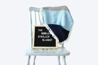 Bobbles Stroller Baby Blanket - Crochet Pattern