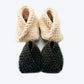 Crossover Booties - Knitting Pattern