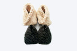 Crossover Booties - Knitting Pattern