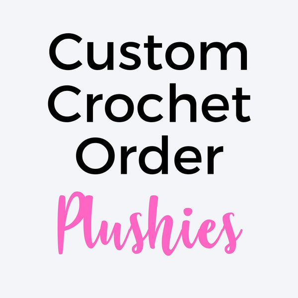 Earwig Crochet Plush (Made-to-Order) — Kendra's Crafty Crafts